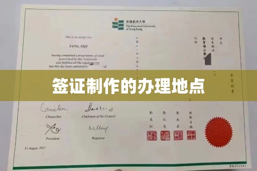 宁强签证制作的办理地点