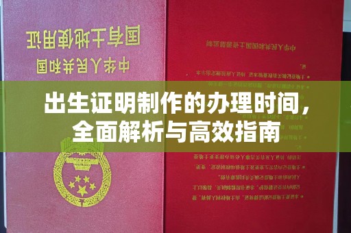 宁强出生证明制作的办理时间，全面解析与高效指南