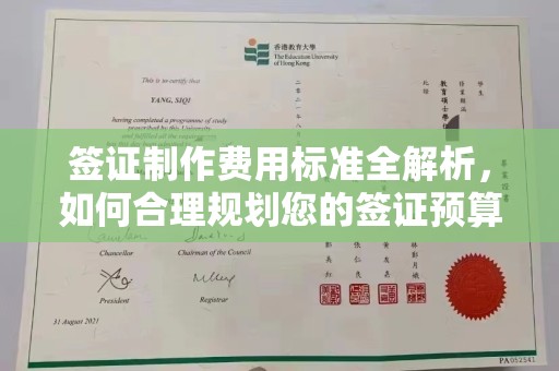 宁强签证制作费用标准全解析，如何合理规划您的签证预算？