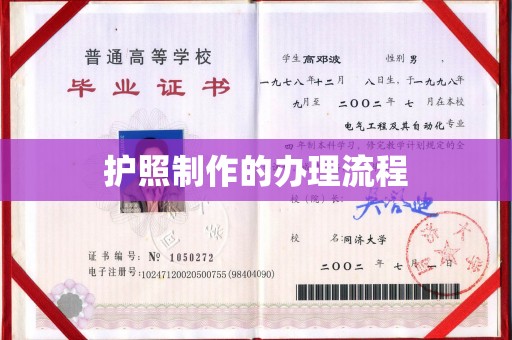 宁强护照制作的办理流程
